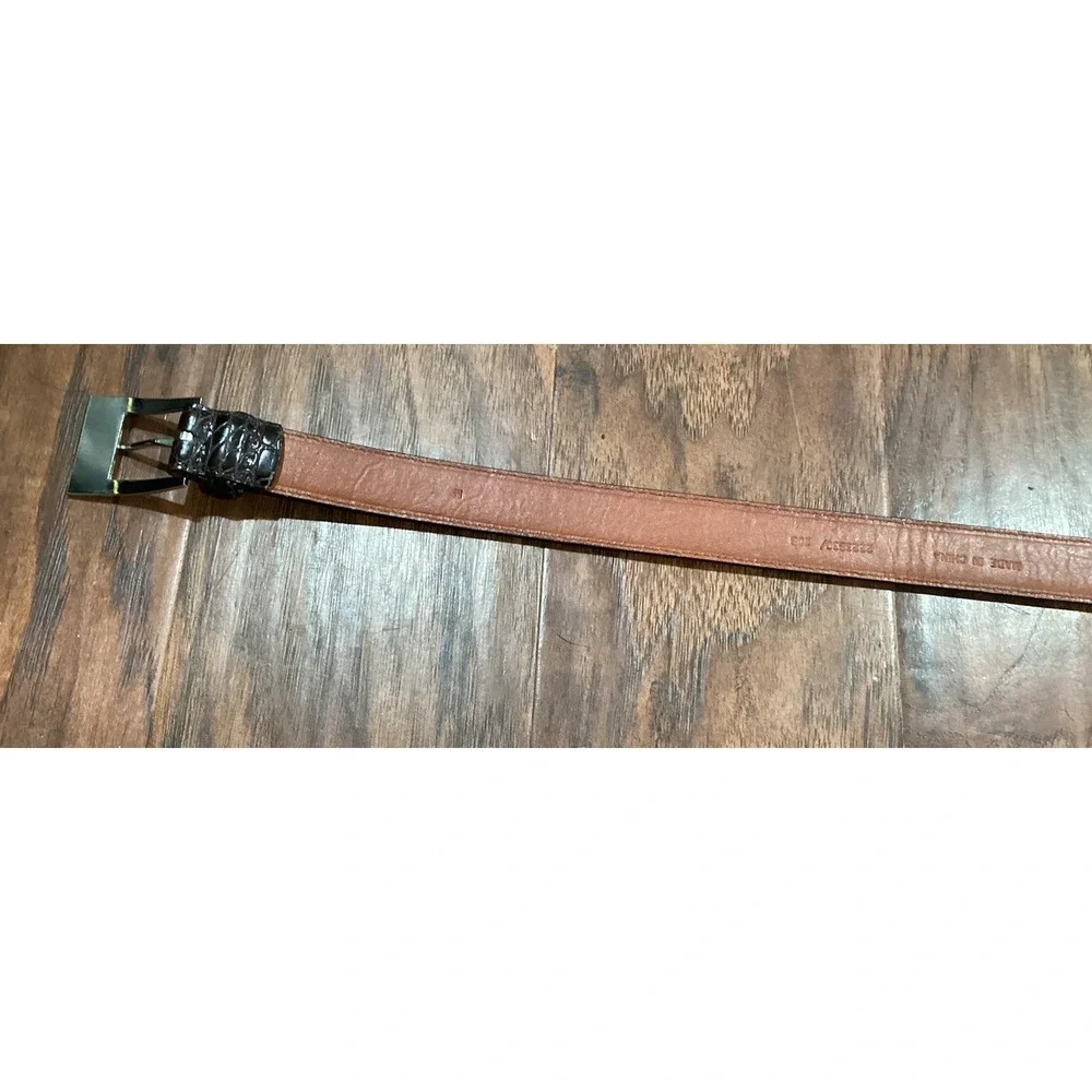 Polo Ralph Lauren Dark  Brown  Belt  Medium Leather